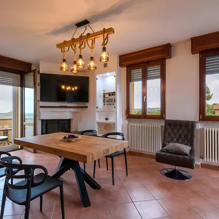 Guesthost - Rosso Tramonto Flat With Relaxing View Apartament