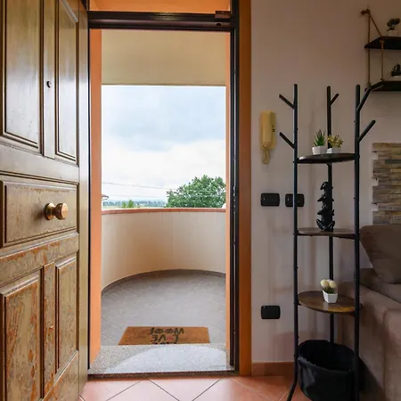 Guesthost - Rosso Tramonto Flat With Relaxing View Apartament Tavullia